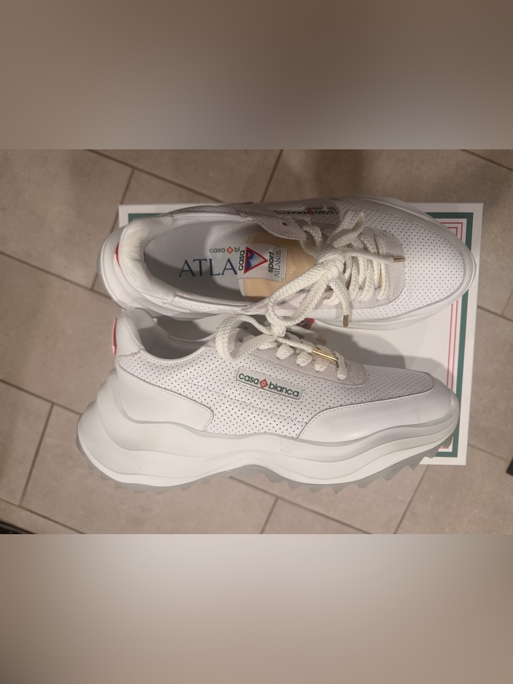 Casablanca Atlantis Sneaker - White